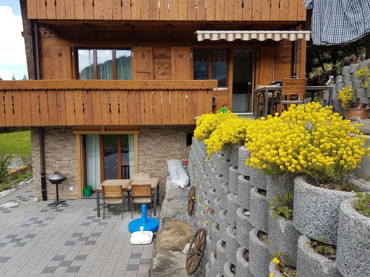 Chalet Grueneggli Adelboden Bagian luar foto